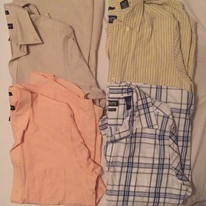 Chaps long sleeve dress shirts